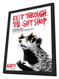Exit Through the Gift Shop 11 x 17 Movie Poster - Canadian Style A - in Deluxe Aluminum Frame