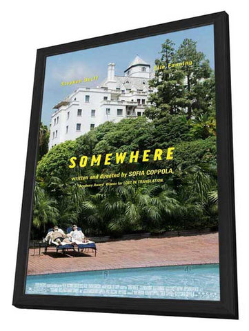 Somewhere 11 x 17 Movie Poster - Style A - in Deluxe Aluminum Frame