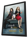Rizzoli & Isles 11 x 17 TV Poster - Style A - in Deluxe Aluminum Frame