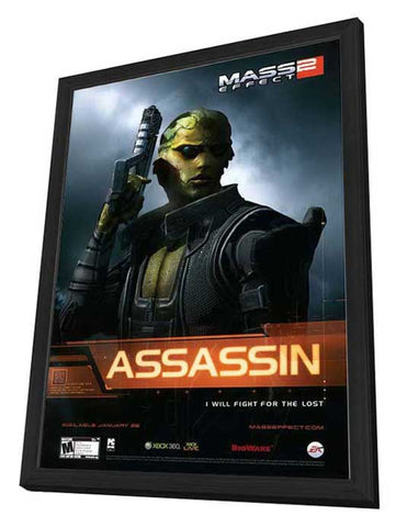 Mass Effect 2 11 x 17 Movie Poster - Style C - in Deluxe Aluminum Frame