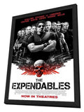 The Expendables 11 x 17 Movie Poster - Style F - in Deluxe Aluminum Frame
