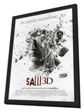 Saw 3D 11 x 17 Movie Poster - Style A - in Deluxe Aluminum Frame