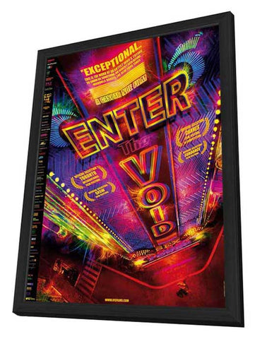 Enter the Void 11 x 17 Movie Poster - Style B - in Deluxe Aluminum Frame