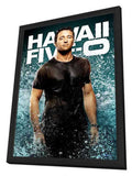 Hawaii Five-0 11 x 17 TV Poster - Style D - in Deluxe Aluminum Frame