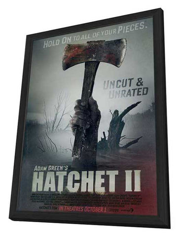 Hatchet 2 11 x 17 Movie Poster - Style B - in Deluxe Aluminum Frame