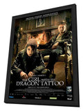 The Girl with the Dragon Tattoo 11 x 17 Movie Poster - Style A - in Deluxe Aluminum Frame