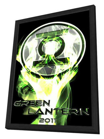 Green Lantern 11 x 17 Movie Poster - Style F - in Deluxe Aluminum Frame