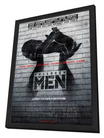 Children of Men 11 x 17 Movie Poster - Style K - in Deluxe Aluminum Frame