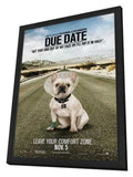 Due Date 11 x 17 Movie Poster - Style B - in Deluxe Aluminum Frame