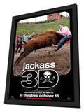 Jackass 3-D 11 x 17 Movie Poster - Style E - in Deluxe Aluminum Frame