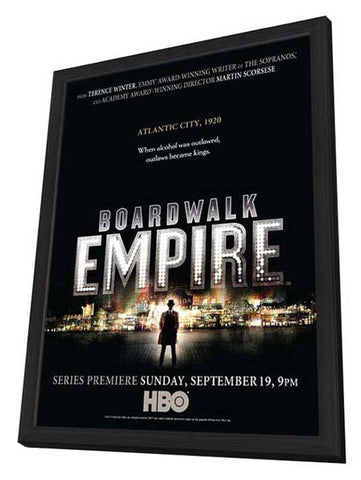Boardwalk Empire (TV) 11 x 17 TV Poster - Style C - in Deluxe Aluminum Frame