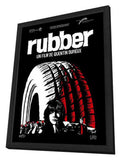 Rubber 11 x 17 Movie Poster - French Style A - in Deluxe Aluminum Frame