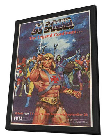 He-Man and the Masters of the Universe (TV) 11 x 17 Movie Poster - Style B - in Deluxe Aluminum Frame