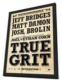 True Grit 11 x 17 Movie Poster - Style A - in Deluxe Aluminum Frame