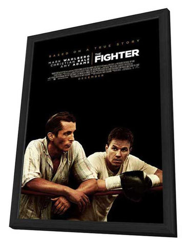 The Fighter 11 x 17 Movie Poster - Canadian Style A - in Deluxe Aluminum Frame