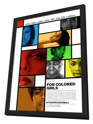 For Colored Girls 11 x 17 Movie Poster - Style J - in Deluxe Aluminum Frame