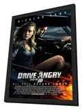 Drive Angry 3D 11 x 17 Movie Poster - Style A - in Deluxe Aluminum Frame