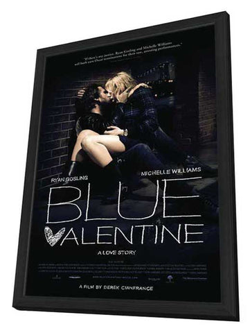 Blue Valentine 11 x 17 Movie Poster - Style A - in Deluxe Aluminum Frame