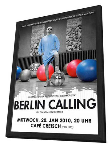 Berlin Calling 11 x 17 Movie Poster - German Style A - in Deluxe Aluminum Frame
