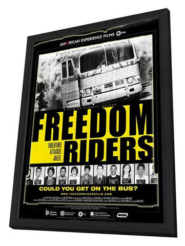 Freedom Riders 11 x 17 Movie Poster - Style B - in Deluxe Aluminum Frame