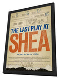 The Last Play at Shea 11 x 17 Movie Poster - Style A - in Deluxe Aluminum Frame
