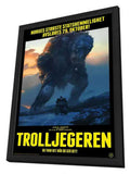 The Troll Hunter 11 x 17 Movie Poster - German Style A - in Deluxe Wood Frame