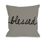 Blessed Mix & Match Throw Pillow by OBC 18 X 18