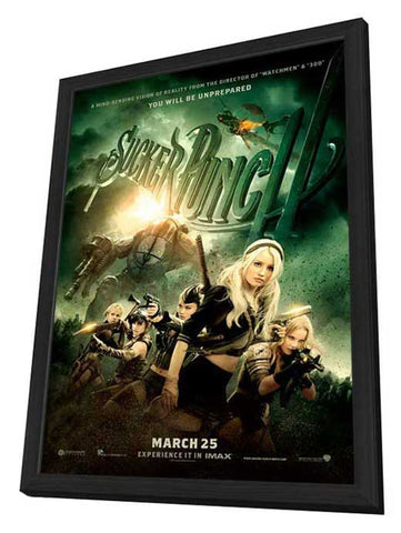Sucker Punch 11 x 17 Movie Poster - Style H - in Deluxe Aluminum Frame