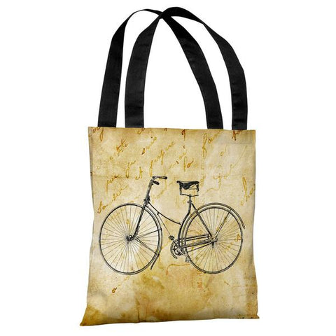 Vintage Bike Tote Bag by