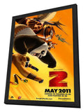 Kung Fu Panda 2 11 x 17 Movie Poster - Style D - in Deluxe Aluminum Frame