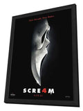 Scream 4 11 x 17 Movie Poster - Style J - in Deluxe Aluminum Frame
