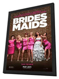 Bridesmaids 11 x 17 Movie Poster - Style A - in Deluxe Aluminum Frame