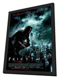 Priest 11 x 17 Movie Poster - Style H - in Deluxe Aluminum Frame