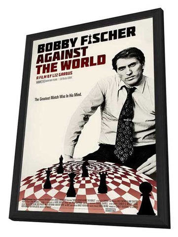 Bobby Fischer Against the World 11 x 17 Movie Poster - Style A - in Deluxe Aluminum Frame