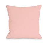 Solid - Dusty Pink Lumbar Pillow by OBC 14 X 20