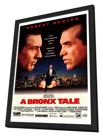 A Bronx Tale 27 x 40 Movie Poster - Style A - in Deluxe Wood Frame