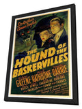 The Hound of The Baskervilles 27 x 40 Movie Poster - Style A - in Deluxe Wood Frame