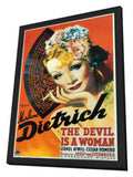 The Devil is a Woman 27 x 40 Movie Poster - Style A - in Deluxe Wood Frame