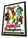 Zombies of the Stratosphere 27 x 40 Movie Poster - Style A - in Deluxe Wood Frame