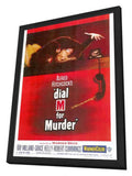 Dial M For Murder 27 x 40 Movie Poster - Style A - in Deluxe Wood Frame