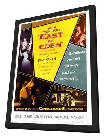 East of Eden 27 x 40 Movie Poster - Style A - in Deluxe Wood Frame