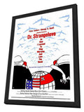 Dr. Strangelove 24 x 36 Movie Poster - Style A - In Deluxe Aluminum Frame