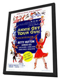 Annie Get Your Gun 27 x 40 Movie Poster - Style A - in Deluxe Wood Frame