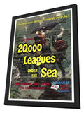 20,000 Leagues Under the Sea 27 x 40 Movie Poster - Style A - in Deluxe Wood Frame