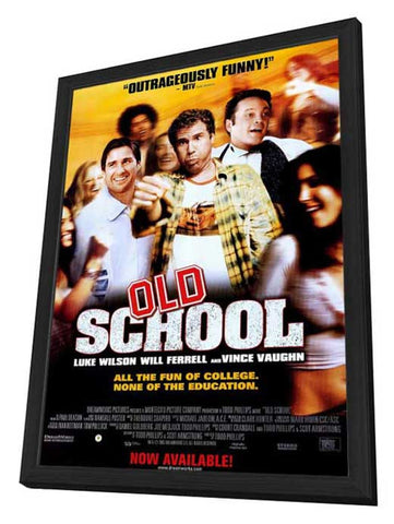Old School 27 x 40 Movie Poster - Style B - in Deluxe Wood Frame