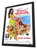 Foxy Brown 27 x 40 Movie Poster - Style A - in Deluxe Wood Frame