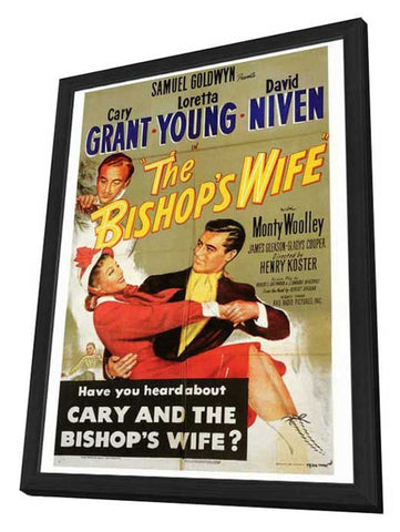 The Bishop's Wife 27 x 40 Movie Poster - Style A - in Deluxe Wood Frame