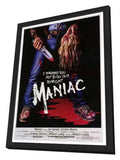Maniac 27 x 40 Movie Poster - Style A - in Deluxe Wood Frame