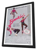Breakin 27 x 40 Movie Poster - Style A - in Deluxe Wood Frame