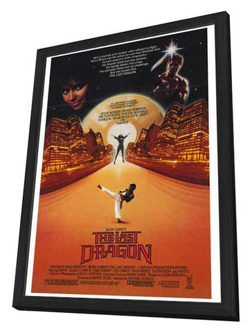 The Last Dragon 24 x 36 Movie Poster - Style A - In Deluxe Aluminum Frame